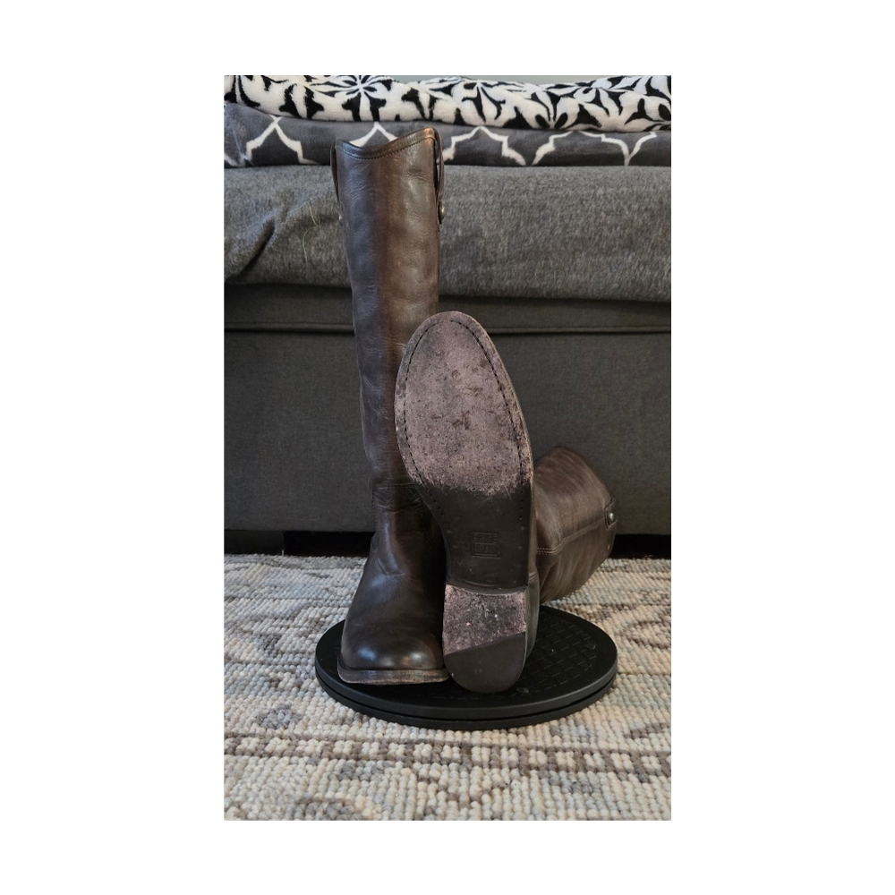 Frye Grey-Brown Boots